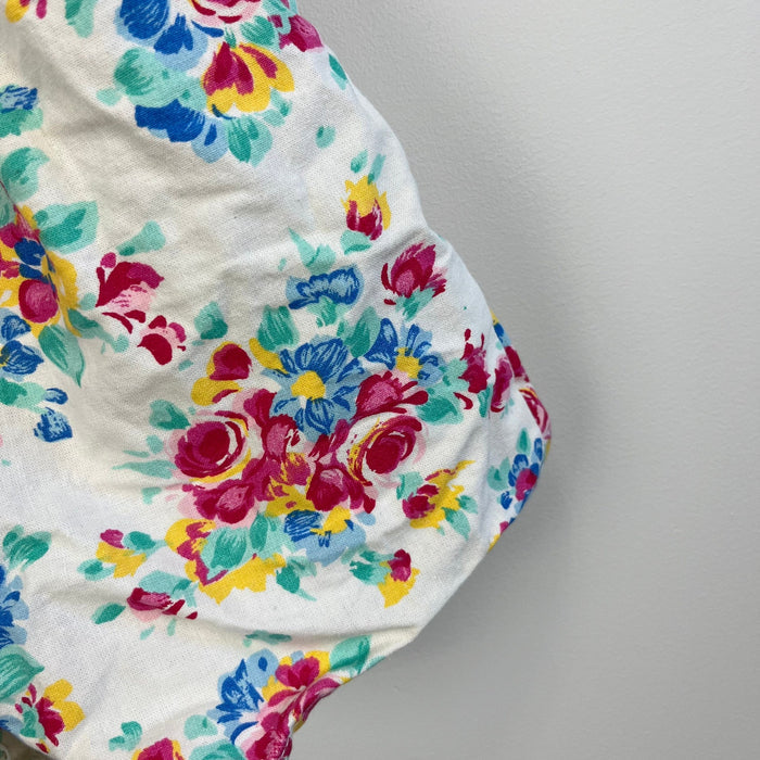 Vintage OshKosh B'gosh Floral Shortall 3-6 Months