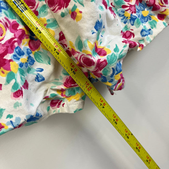 Vintage OshKosh B'gosh Floral Shortall 3-6 Months