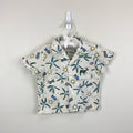 Vintage OshKosh B'gosh Tropical Collared Shirt 24 Months USA