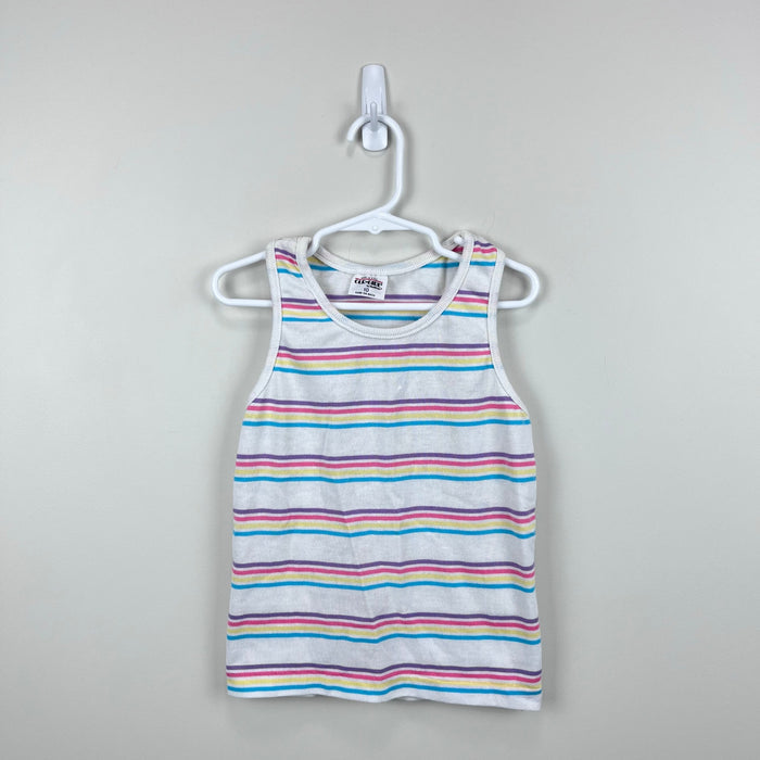 Vintage Our Girl by Healthtex Pastel Striped Tank Top 10 USA