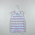 Vintage Our Girl by Healthtex Pastel Striped Tank Top 10 USA