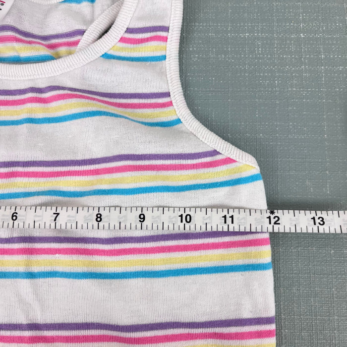 Vintage Our Girl by Healthtex Pastel Striped Tank Top 10 USA