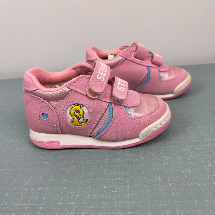 Vintage Sesame Street Pink Big Bird Sneakers 5 NWOT