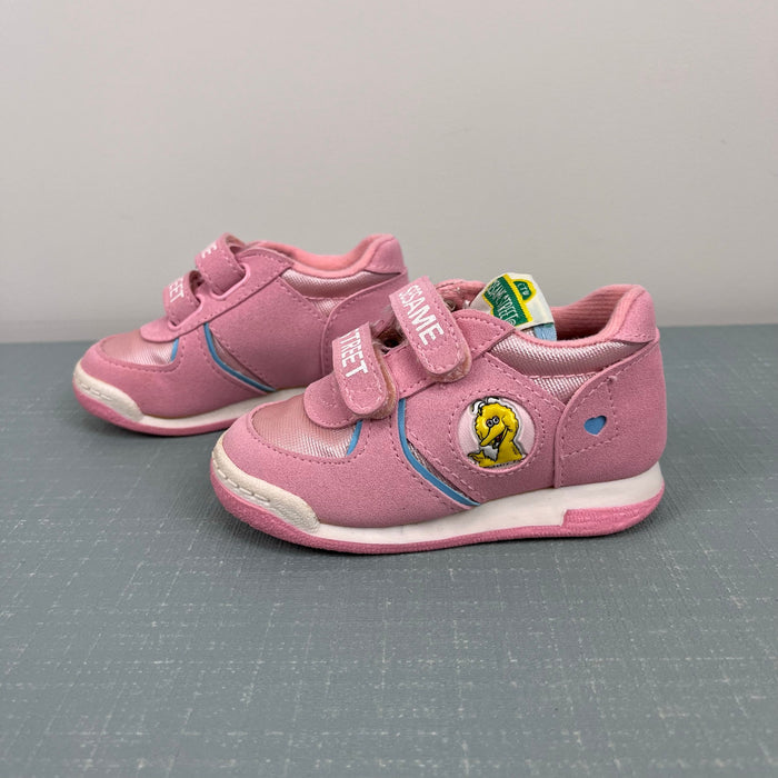 Vintage Sesame Street Pink Big Bird Sneakers 5 NWOT