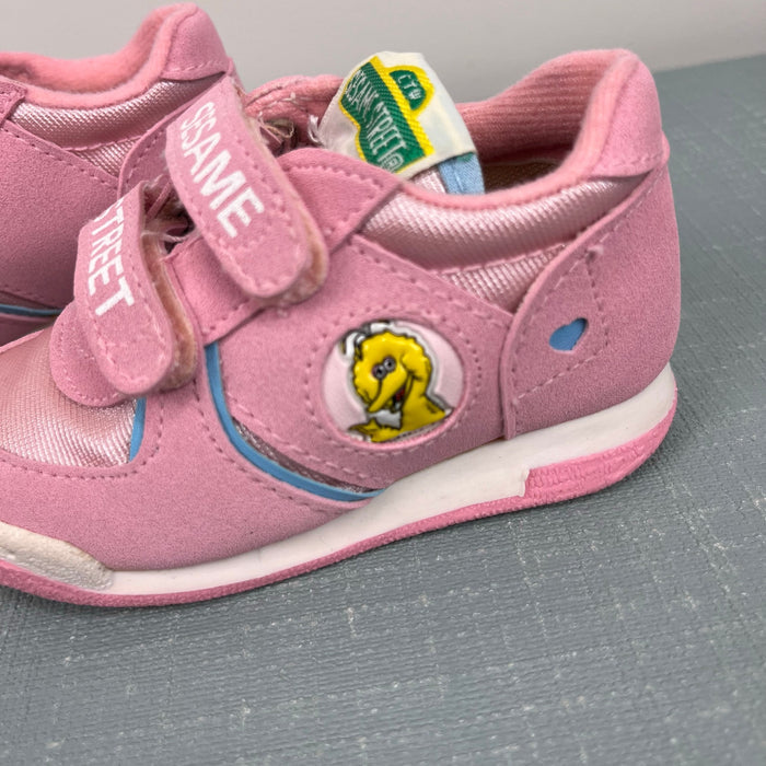 Vintage Sesame Street Pink Big Bird Sneakers 5 NWOT