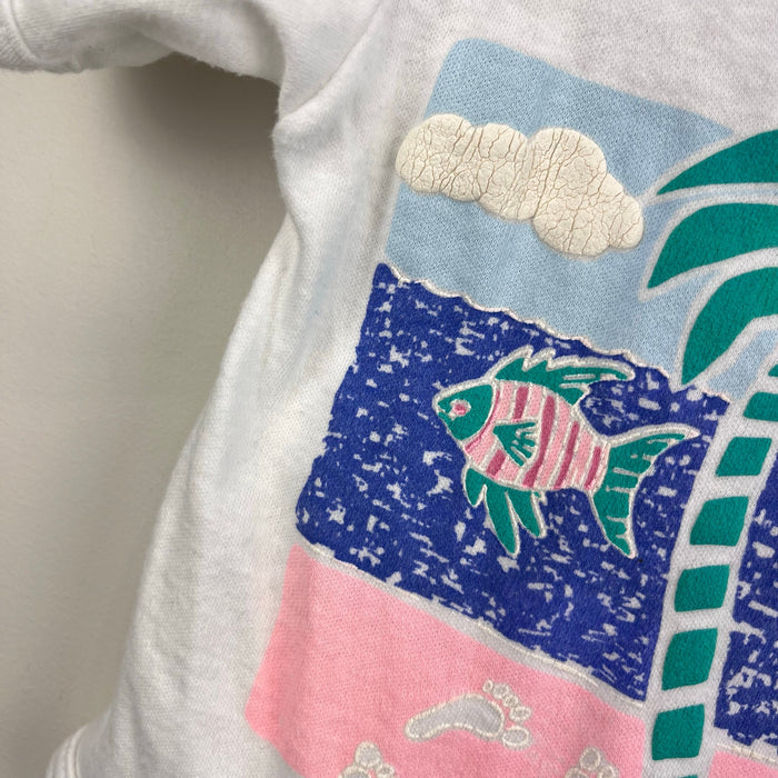 Vintage Stanley Michaels Florida Keys Bodysuit Romper 12 Months USA