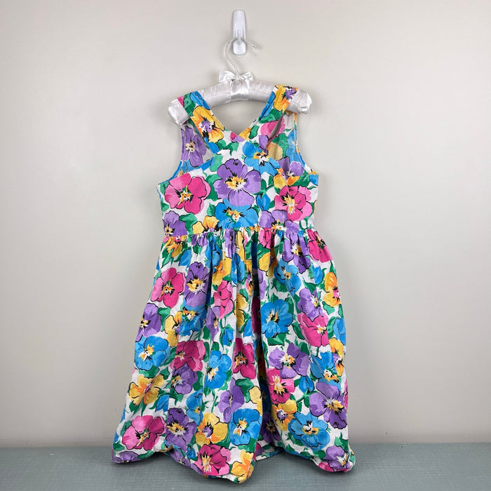 Vintage SWAT Floral Dress 8 USA