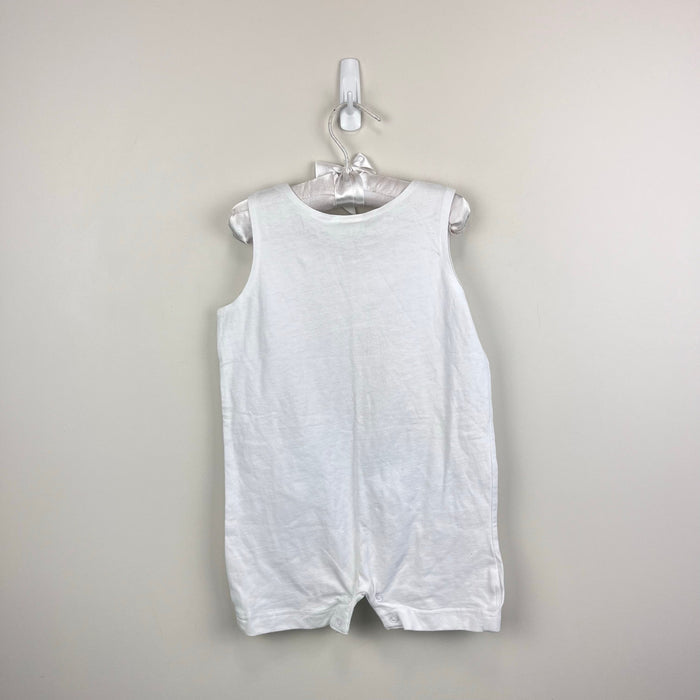 Vintage The Children's Place Catch A Wave Surf Shortall Romper 3T NWT