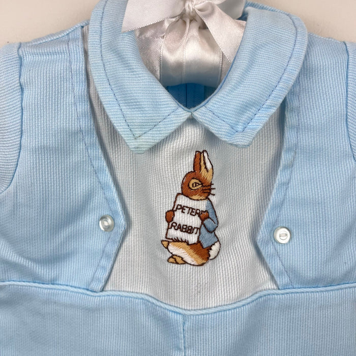 Vintage Thomas Beatrix Potter Peter Rabbit Coverall Romper 3-6 Months