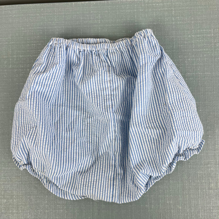 Vintage Tiny Tots Original Seersucker Ruffle Dress Set 4T