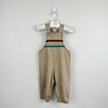 Vintage Tog-A-Logs Tan Overalls 12 Months USA