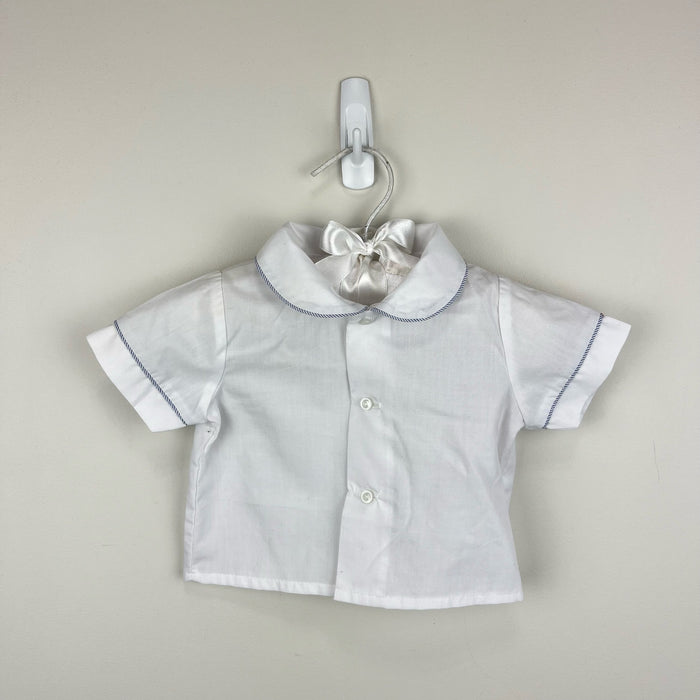Vintage Two Piece Bunny Bear Shortall Romper 6-9 Months