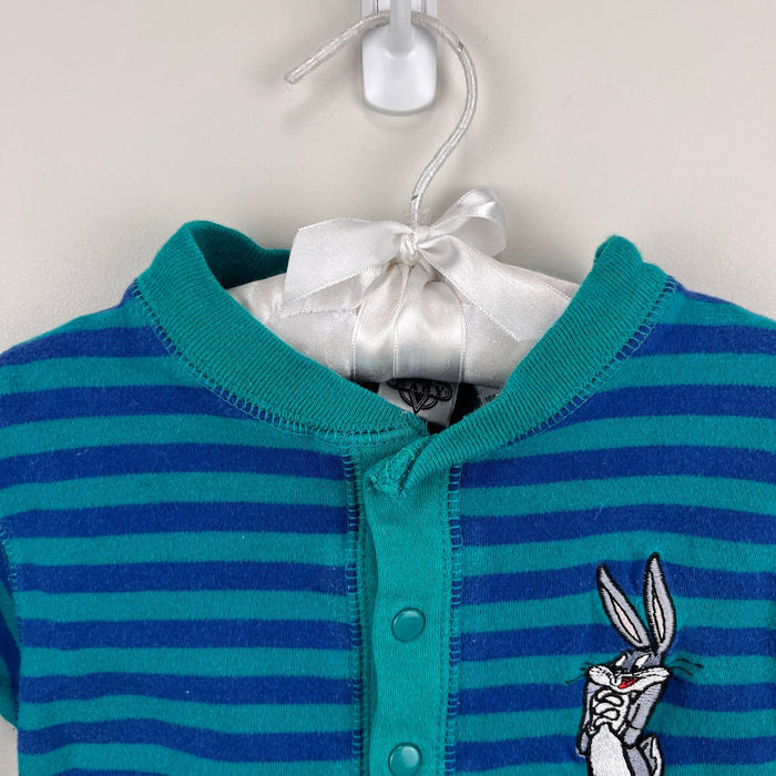 Vintage Warner Bros Acme Baby Bugs Bunny Elmer Fudd Coverall 18 Months