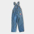 Vintage Y2K Looney Tunes WB Tweety Bird Blue Jean Overalls 7/8