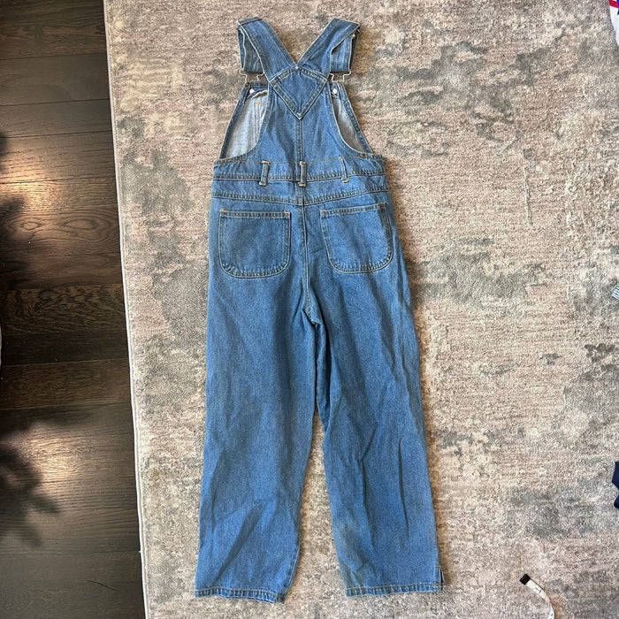 Vintage Y2K Looney Tunes WB Tweety Bird Blue Jean Overalls 7/8