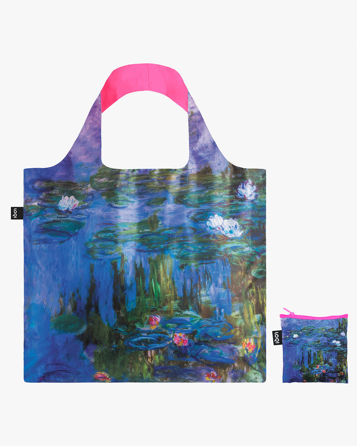 Water Lilies by CLAUDE MONET Recycled Bag | LOQI | Recycled Bag