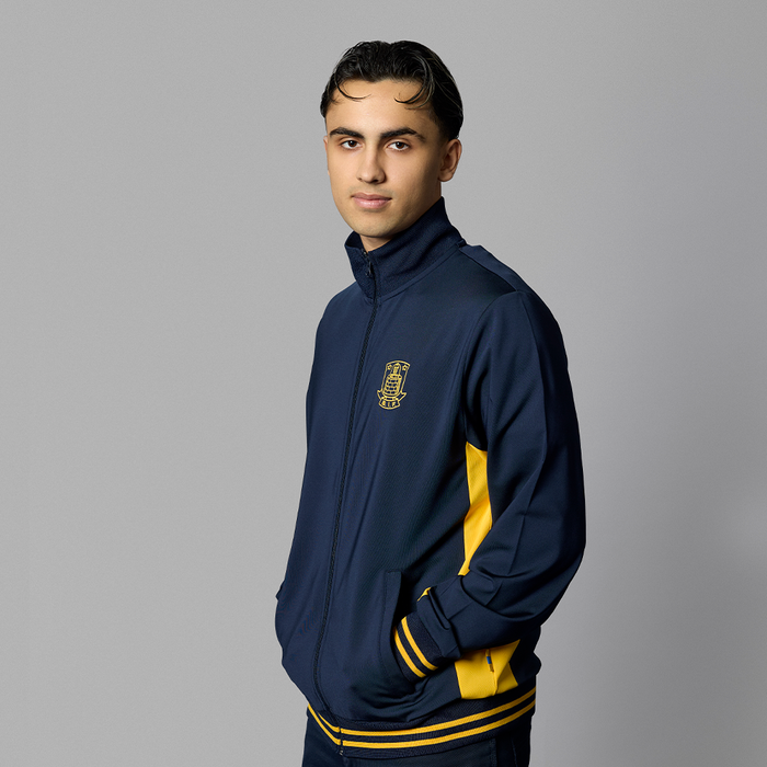 WCT Tracktop Navy m. BIF Logo Børn
