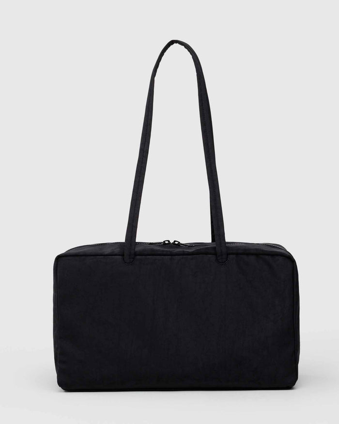 Western Appliqué Medium Nylon Bowler Bag | BAGGU | Medium Nylon Bowler Bag