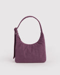 Wild Plum Mini Nylon Shoulder Bag | BAGGU | Mini Nylon Shoulder Bag