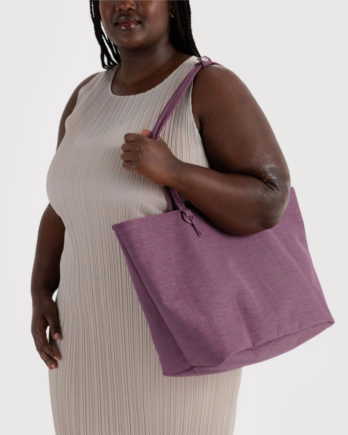 Wild Plum Mix Large Nylon Reversible Tote | BAGGU | Large Nylon Reversible Tote