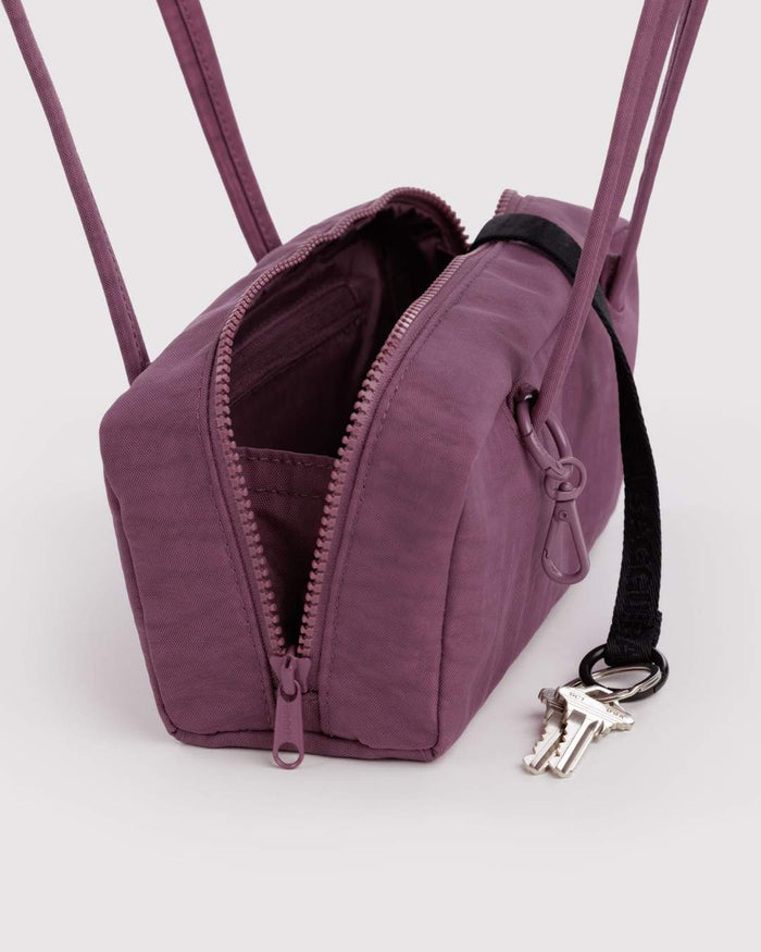 Wild Plum Small Nylon Bowler Bag | BAGGU | Small Nylon Bowler Bag