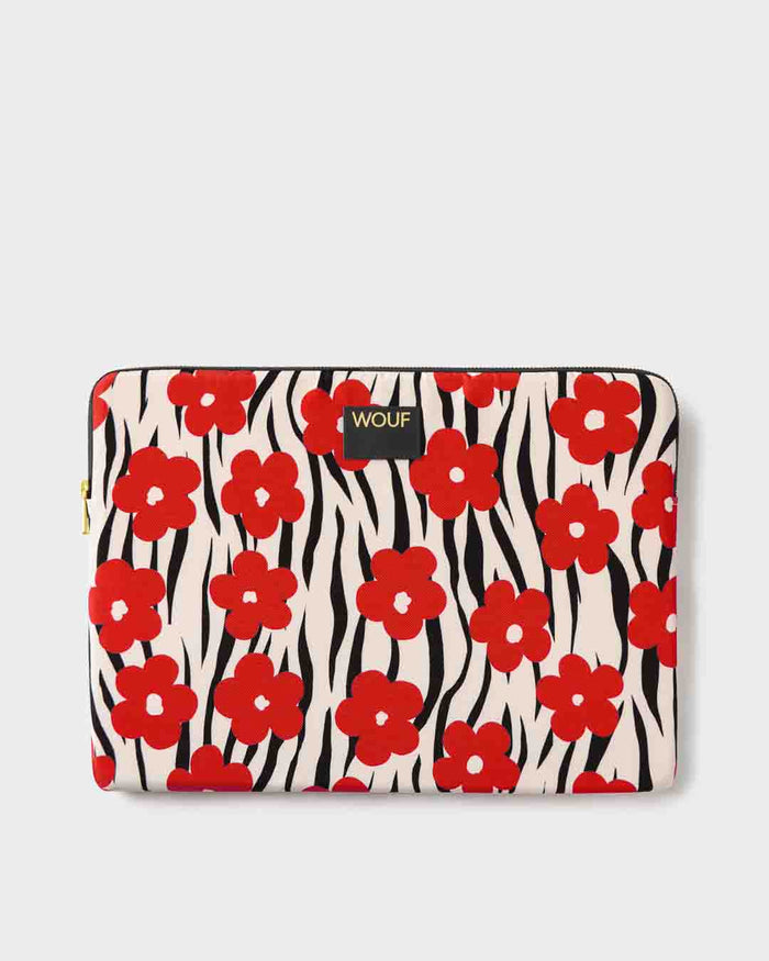 Wildflower Laptop Sleeve 15" & 16" | WOUF | Laptop + Tablet Sleeves