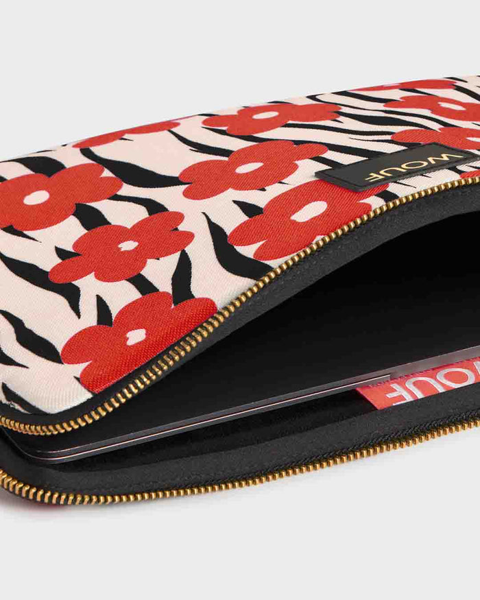 Wildflower Laptop Sleeve 15" & 16" | WOUF | Laptop + Tablet Sleeves