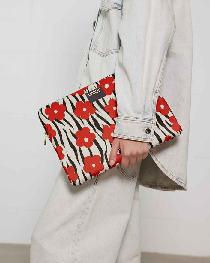 Wildflower Laptop Sleeve 15" & 16" | WOUF | Laptop + Tablet Sleeves