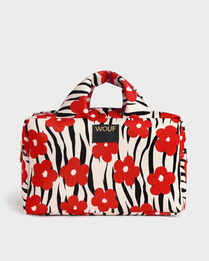 Wildflower Large Toiletry Bag | WOUF | Cosmetic + Toiletry Bags