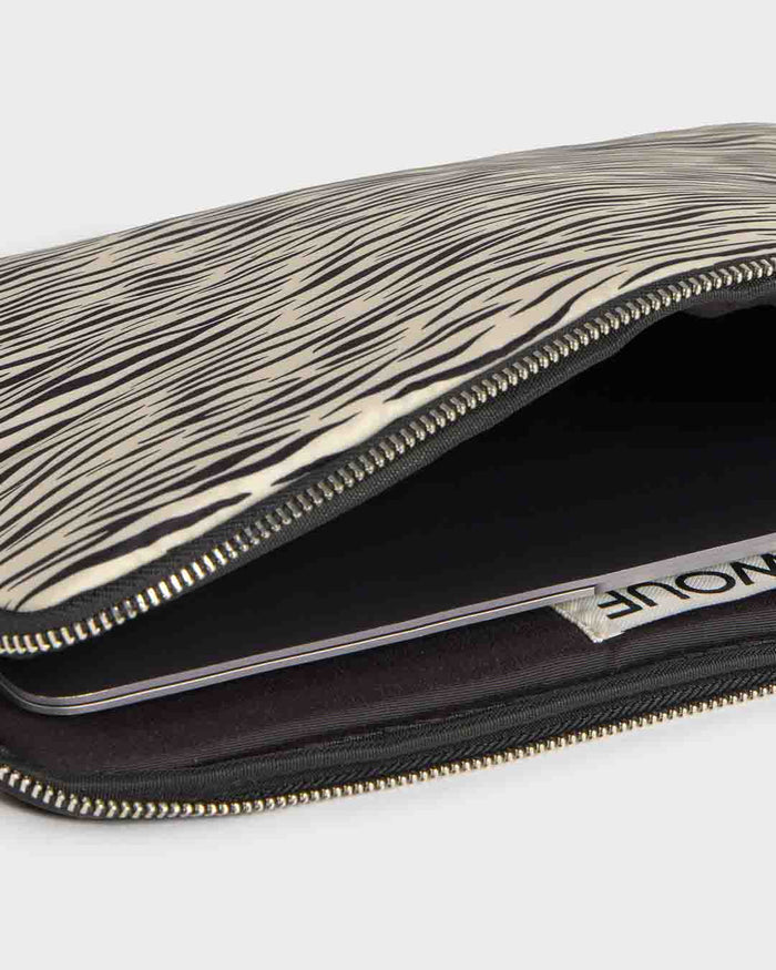 Zebra Hit Laptop Sleeve 13" & 14" | WOUF | Laptop Sleeve 13"& 14"