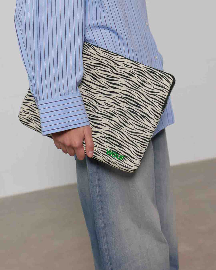 Zebra Hit Laptop Sleeve 13" & 14" | WOUF | Laptop Sleeve 13"& 14"