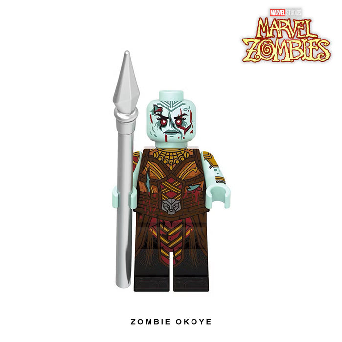 Zombie Okoye Custom Minifigure